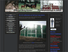 Tablet Screenshot of burg-guesten.com